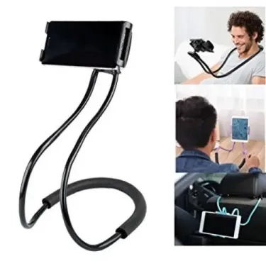 Boyuna Asılan Ergonomik 360 Derece Cep Telefonu Tutucu Stand (4745)