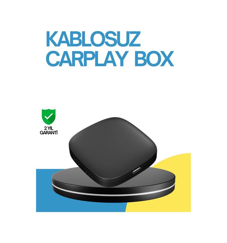 Brand 100389481 Kablosuz Carplay Ve Android Auto Dönüştürücü Adaptör