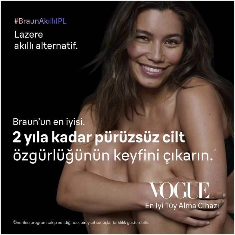 Braun Ipl Skin I·expert, Evde Lazerle Tüy Alma, App Ile, Mini Yüz Tüy Alma Cihazı, 4 Başlık, Pl7432