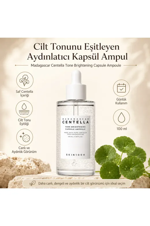 Brightening Tone Up Yatıştırıcı ve Ton Eşitleyici Ampul 100ml