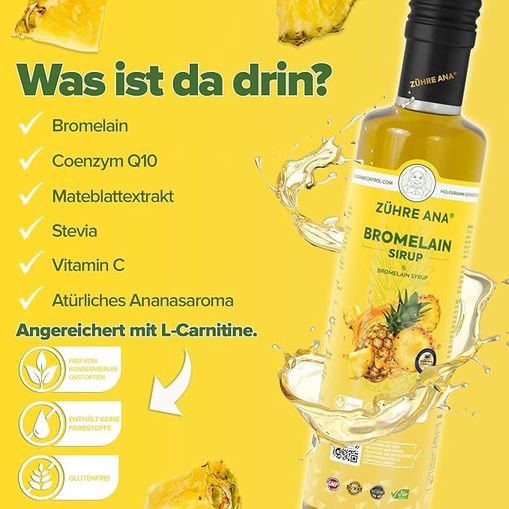 Bromelain Şurup 250 Ml