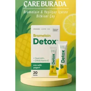 Bromelain Detox 20x8 Gr (Quercetin, Q10 & Vitamin C)