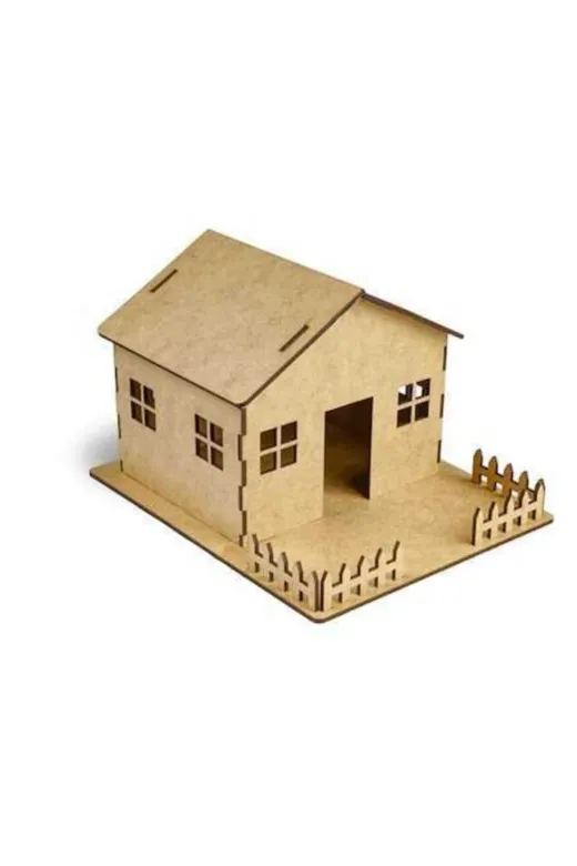 Brons KK-8681861011101 Naturel Ahşap Çit Br-921 ; Ölçü :3X 30 Cm 1 Ad El Işi Etkinlikleri ( Kırtasiye)