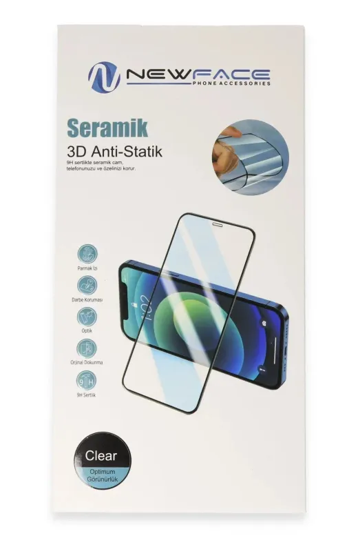 Bucuks BCKS-C8683140876548 Mey İthalat® Samsung Galaxy S25 Edge 3D Antistatik Cam Ekran Koruyucu
