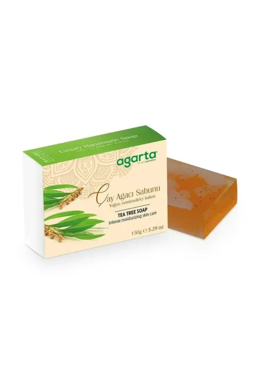Budi fb2_356284-00027_R2572 Agarta El Yapımı Güzellik Sabunu 150 Gr Çay Ağacı
