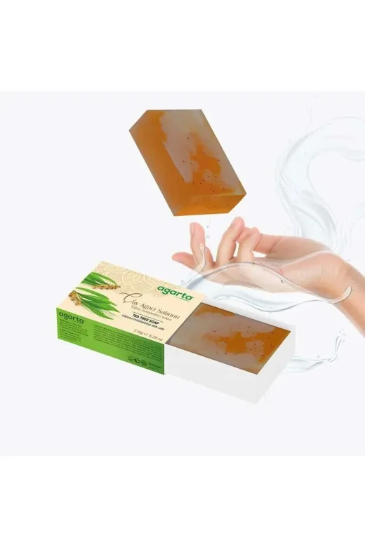 Budi fb2_356284-00027_R2572 Agarta El Yapımı Güzellik Sabunu 150 Gr Çay Ağacı