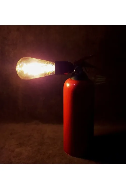 burefe DT-001866 "yangın Tüpü" Lamba