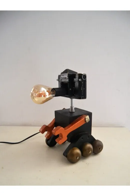burefe DT-001961 "fotoğraf Makinesi" Robot Lamba