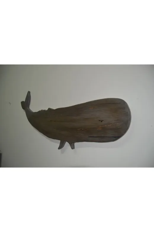 burefe TYC00753226553 Ahşap Balina Duvar Süsü