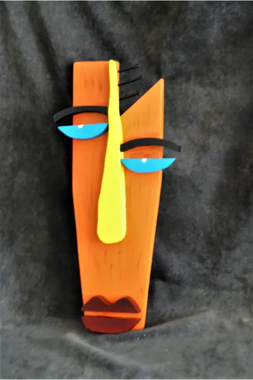 burefe WA-00129 Pop Art. Soyut 2 Boyutlu Resim