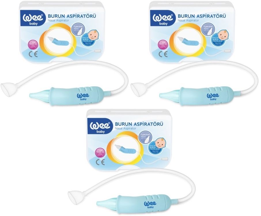 Burun Aspiratörü Nasal (3 Lü Set) WEE162