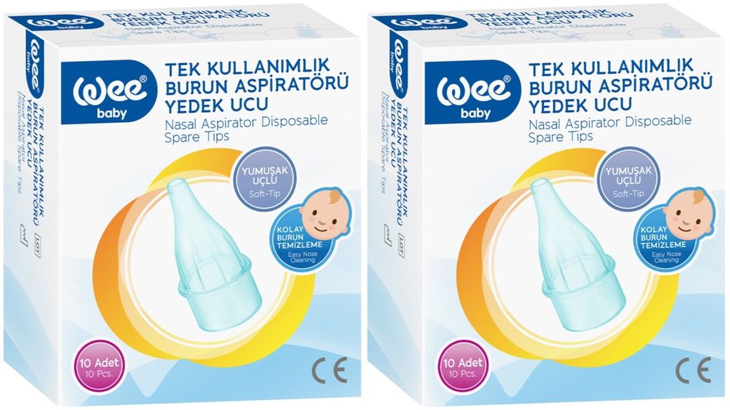 Burun Aspiratörü Nasal Yedek Ucu 20 Adet (2Pk*10)