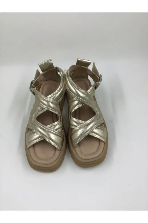 Butik nb10 Noble Shoes Hakiki Deri Sandalet