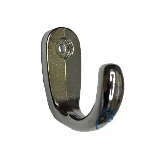 Büyük Tekli Fincan Askı, Dekor Askısı - Nikel, 100 Adet, 12x23x30 Mm