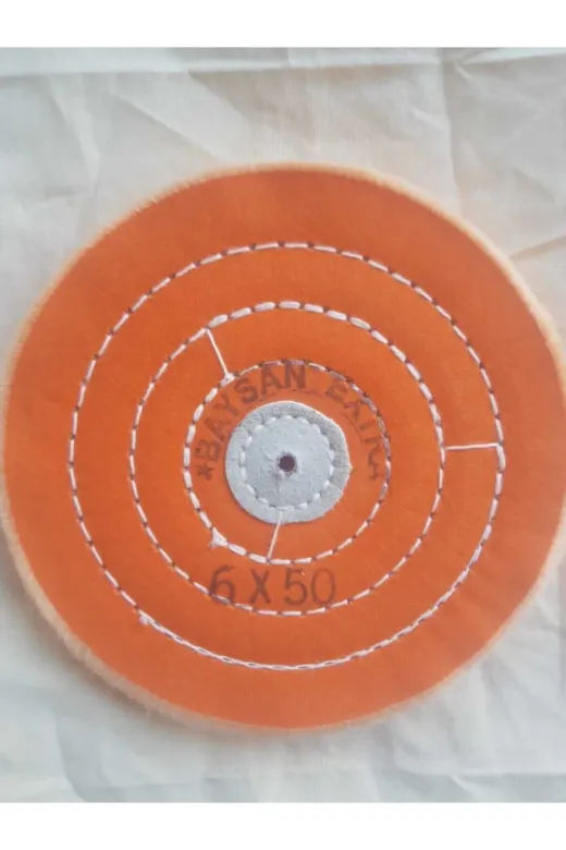 BYS-02 Kuyumcu Polisaj Turuncu Cila Bez 6X50