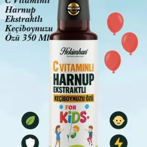 C Vitaminli Harnuplu Keçiboynuzu Özü 350 Gr (Çocuklar İçin)