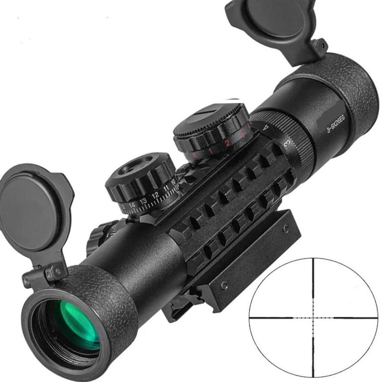 C3-9X26 EG Raylı Çift ışıklı Dürbünü 11mm/22mm