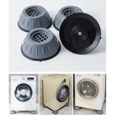 Çamaşır Makinesi Kayma Ve Titreşim Engelleyici - Gürültü Emici Aparatlar 4 Lü Set (4745)