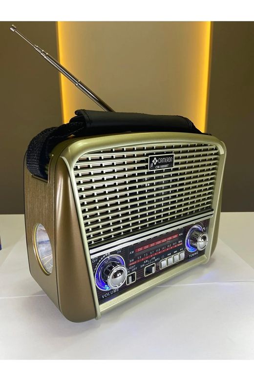 Cameron Cm-1600Bt Nostalji Şarjlı Bluetooth Radyo