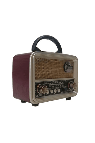 Cameron Cm-860Tbt Nostaljik Radyo Usb Ve Tf Kart Oynatıcı 3 Band Fm Radyo Müzik Kutusu