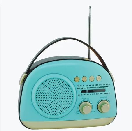 Cameron Taşınabilir Bluetooth Retro Radyo Arizona Serisi / Blue Mavi Cm-777