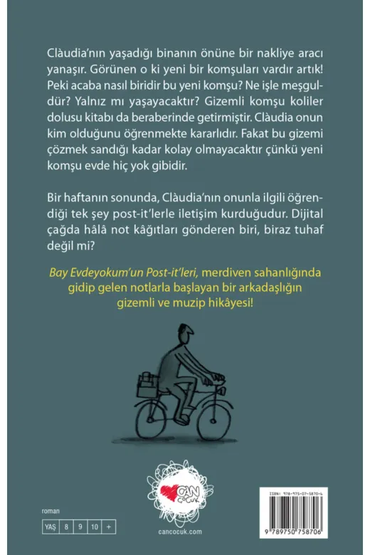 Can Yayınları TYC6A7F013BD445968DA92300 Bay Evdeyokumun Post-Itleri