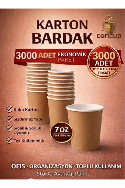 cancup karton bardak 00011211 Karton Bardak