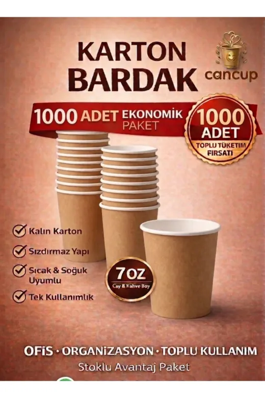 cancup karton bardak 00011211 Karton Bardak