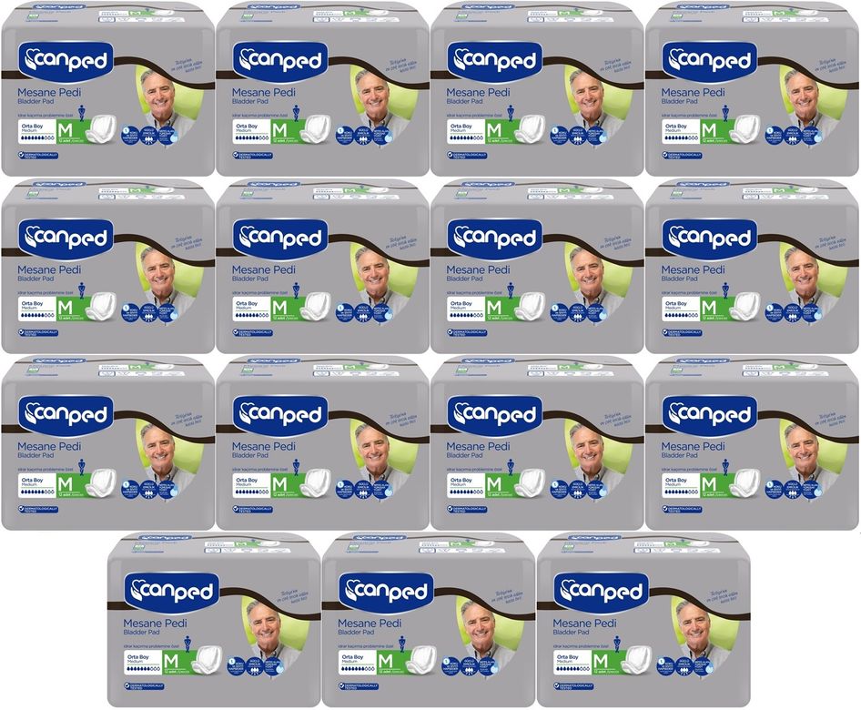 Canped Mesane Pedi Klasik Erkek M - Orta 180 Adet (15PK*12)