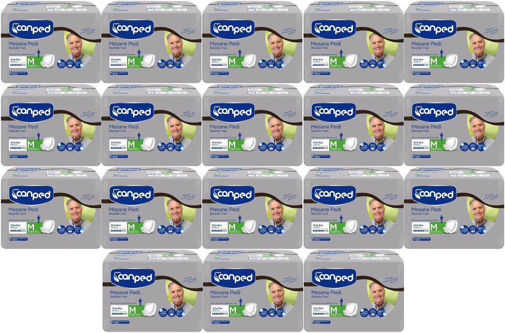 Canped Mesane Pedi Klasik Erkek M - Orta 216 Adet (18PK*12)