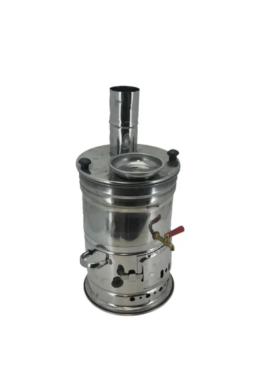Cantayurdu MN224 Paslanmaz 304 Çelik 5 Litre Semaver