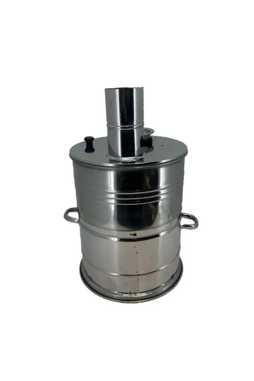 Cantayurdu MN304 Paslanmaz 304 Çelik Demlikli 7 Litre Semaver