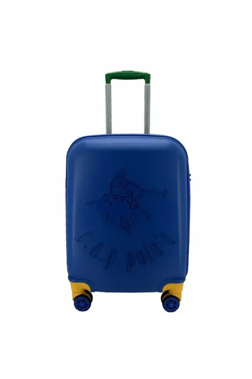 Cantayurdu Polo230 Cap Polo's Polipropilen Küçük Boy Valiz Mavi