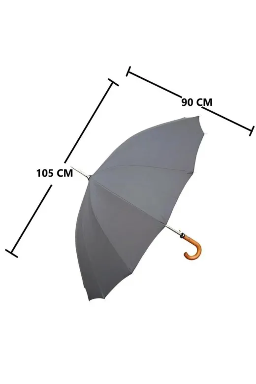 Cantayurdu Snt41G2 Snotline 41G 105 Cm Vale Protokol Baston Şemsiye Siyah
