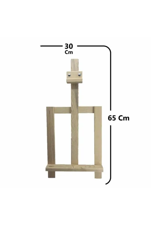 Cantayurdu Sov111 Orta Boy Ahşap Masaüstü Stand Şovale 65 Cm