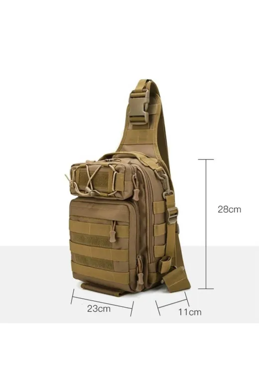 Cantayurdu Tak200 Taktikal Tk1001 Bodybag Çapraz Askılı Çanta Siyah
