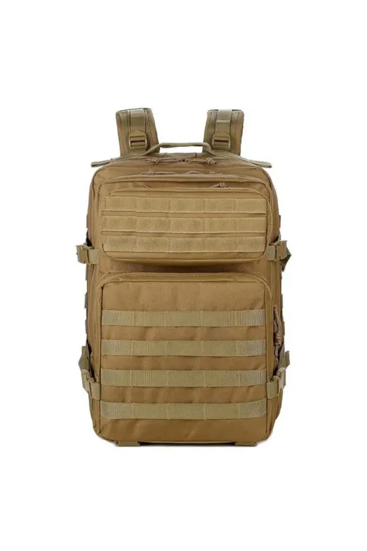 Cantayurdu Tak50K Taktikal Tk1100 Taktic 45 Lt Sırt Çantası Wolf Brown Kahve