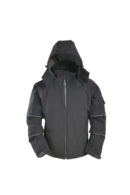 Cantayurdu VWJK112 Softshell İş Montu Su Geçirmez Ceket Siyah