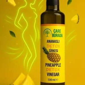 Çare Burada - Ananaslı Detoks Sirkesi 500 Ml