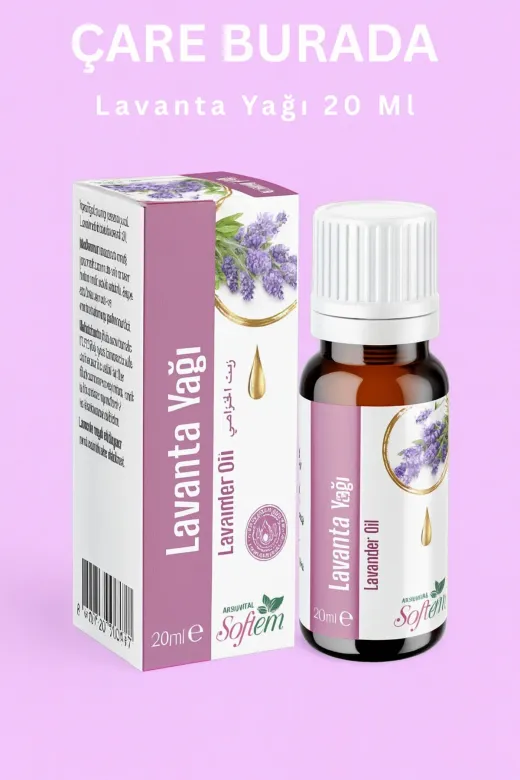 Çare Burada carelav20 Lavanta Yağı 20 Ml