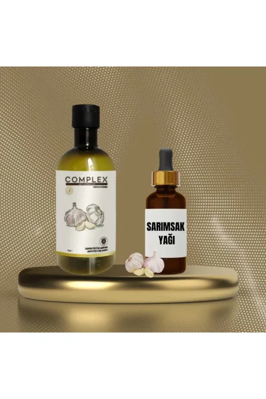 Çare Burada caresarımsak2024 Sarımsak Yağı + Sarımsak Özlü Saç Şampuanı