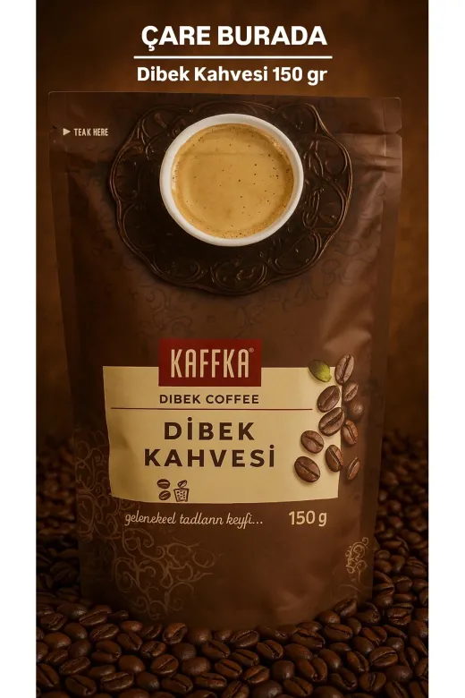 Çare Burada dibekkahvesi Kaffka - Dibek Kahvesi 150 Gr