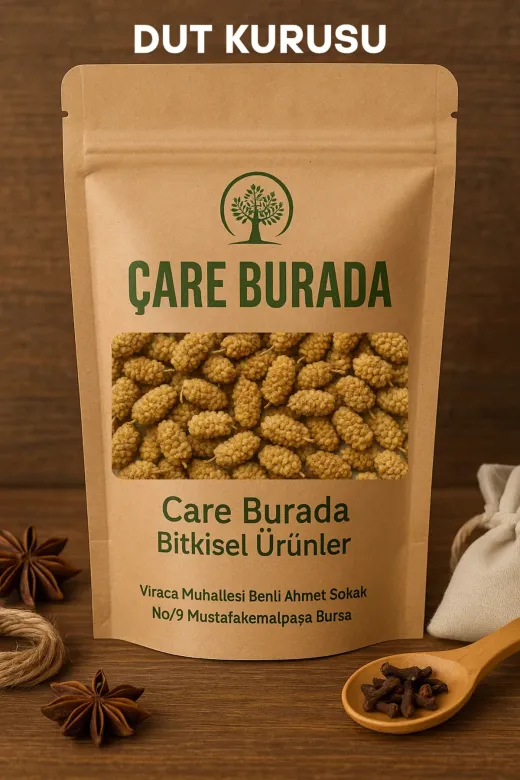Çare Burada dutkurusu Dut Kurusu 100 Gr
