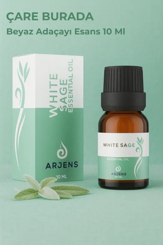 Çare Burada esansiyelyağ10ml Beyaz Adaçayı Esansiyel Yağ 10 Ml