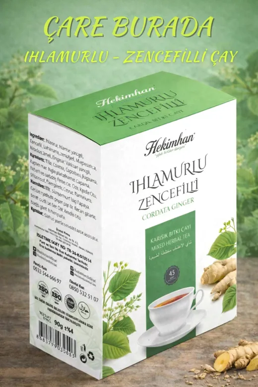 Çare Burada ıhlzen45 Ihlamurlu Zencefilli Çay 45 Süzen Poşet