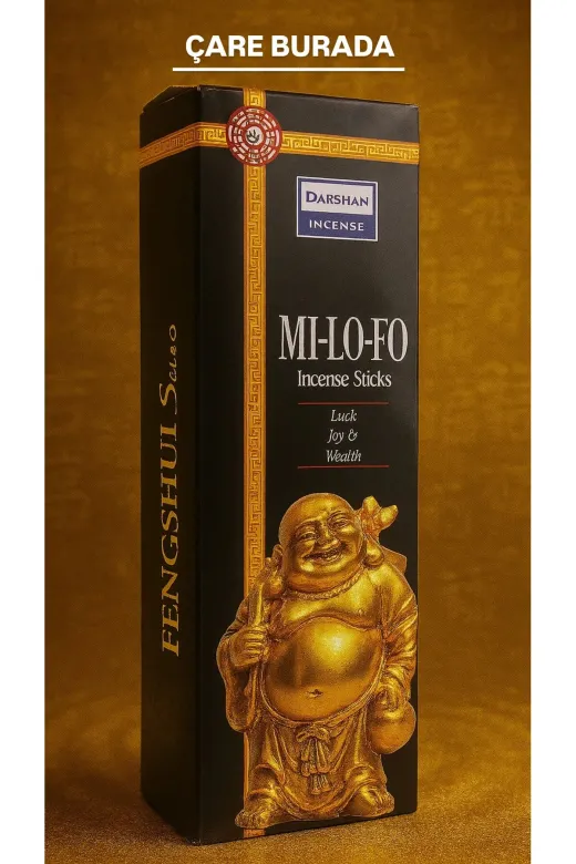 Çare Burada milofotütsü Darshan Incense - Mi-Lo-Fo 20'li Çubuk Tütsü ( Zenginlik & Aşk & Şans)