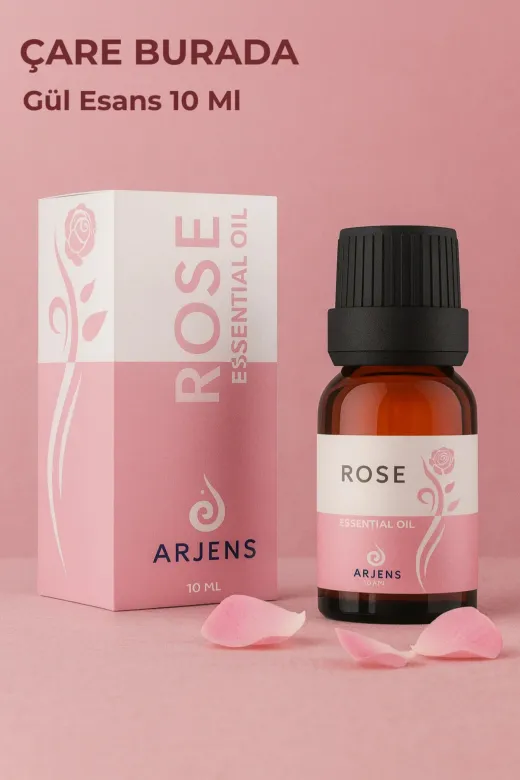 Çare Burada P5435S5368 Arjens - Rose (Gül) Esansiyel Yağ 10 Ml