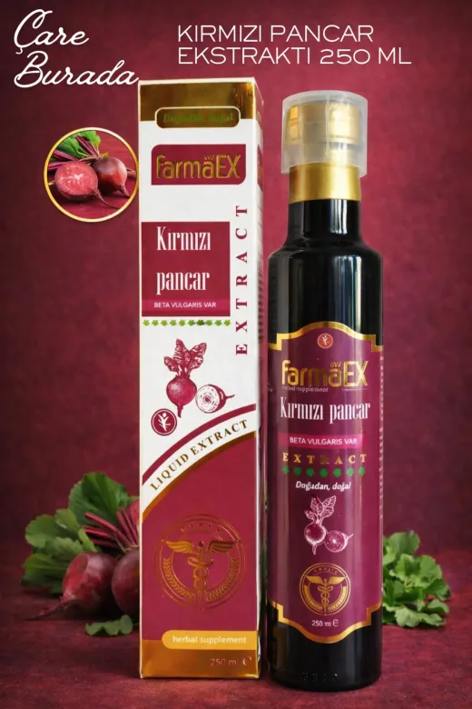 Çare Burada P5513S6252 Kırmızı Pancar Ekstraktı 250 Ml
