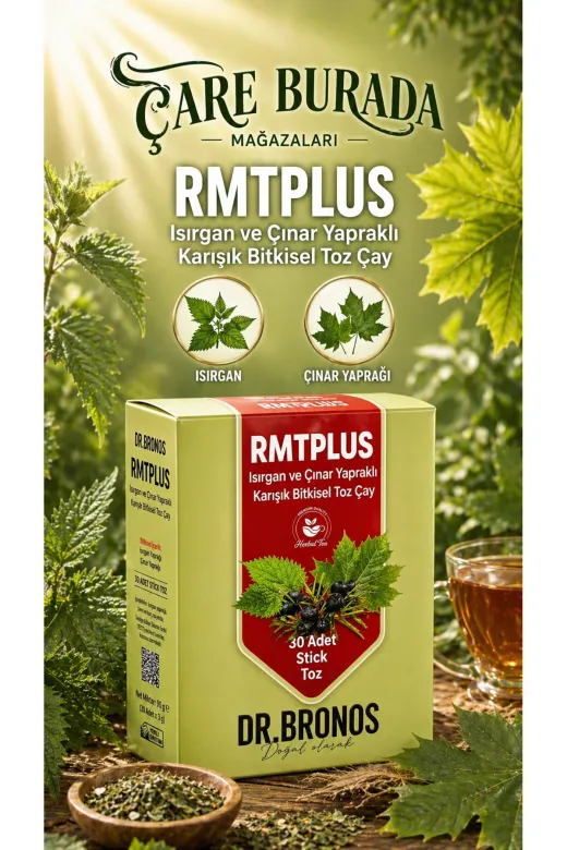 Çare Burada P5870S2420 Dr. Bronos - Rmtplus 30'lu Stick Çay (Isırgan & Çınar Yapraklı)
