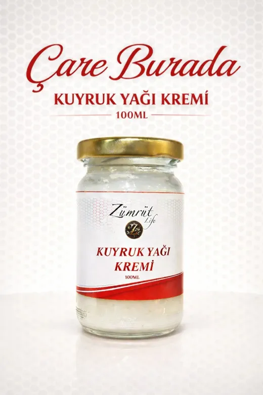 Çare Burada zümrütkuyrukyağı Zümrüt Life - Kuyruk Yağı Kremi 100 Ml